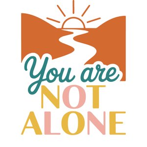You Are Not Alone Kawaii Plushie Cross-Stitch Pattern